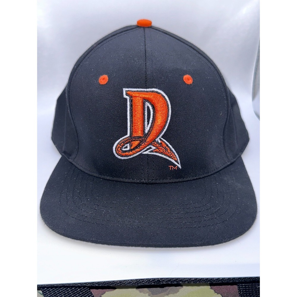 Dayton‎ Dragons Baseball Hat One Size Strap Back Orange Black Minor League